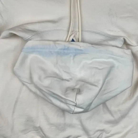 NWOT Scotch & Soda Mens Pullover Logo Hoodie Sweatshirt Sweater Size L (DEFECT) - Picture 15 of 16